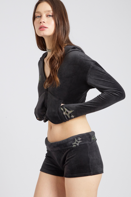 Sparkl Tracksuit Shorts In Black