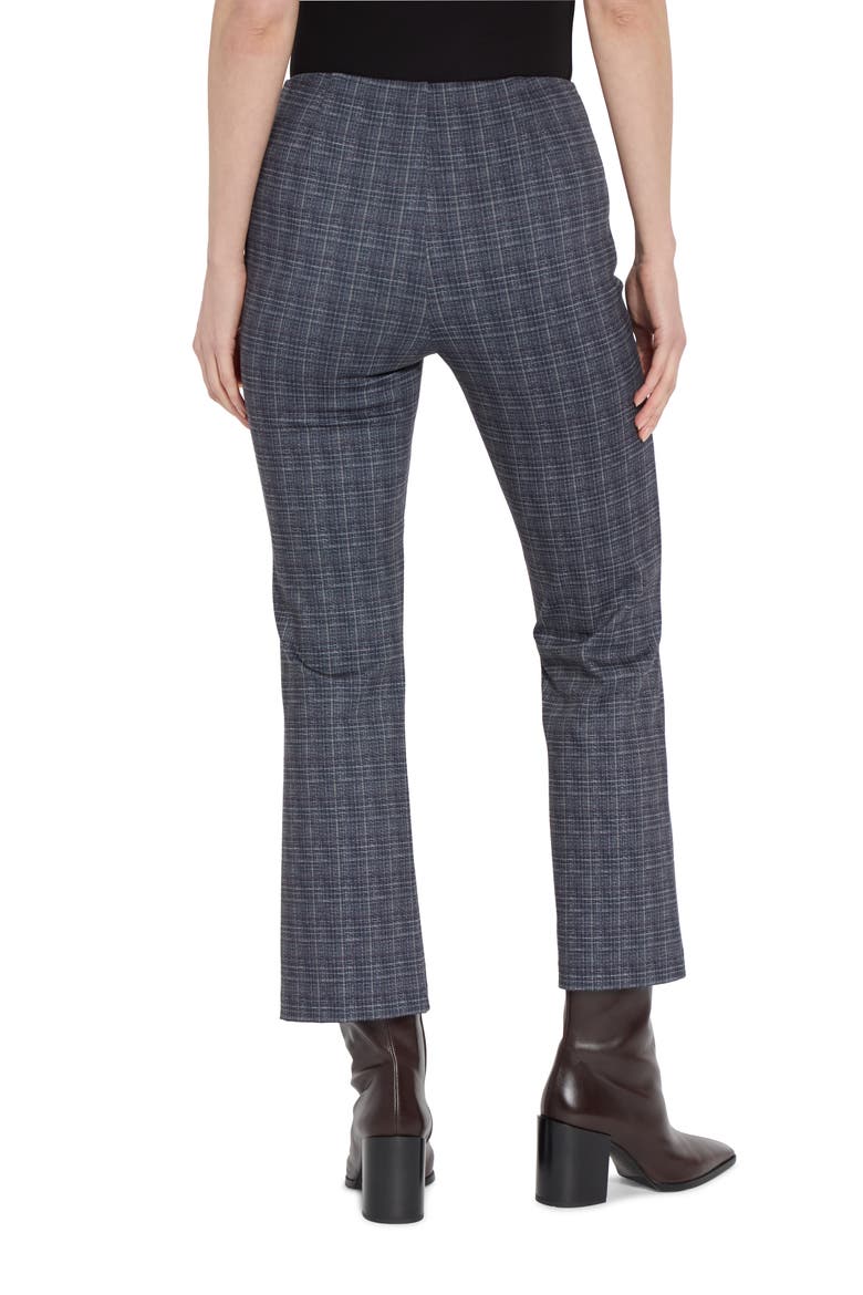 Elysse Plaid High Waist Ankle Pants, Alternate, color, WALL STREET PLAID