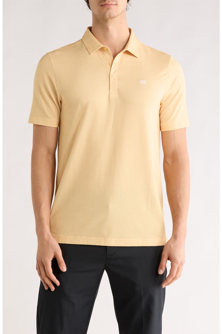 Vista Featherweight Knit Polo, Main, color, RATTAN