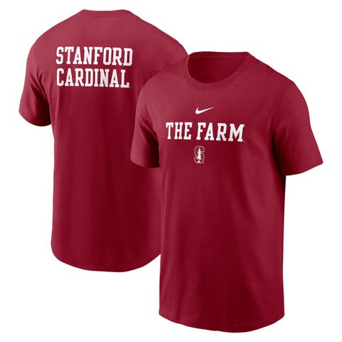 Men's Nike Cardinal Stanford Cardinal 2-Hit Stacked T-Shirt