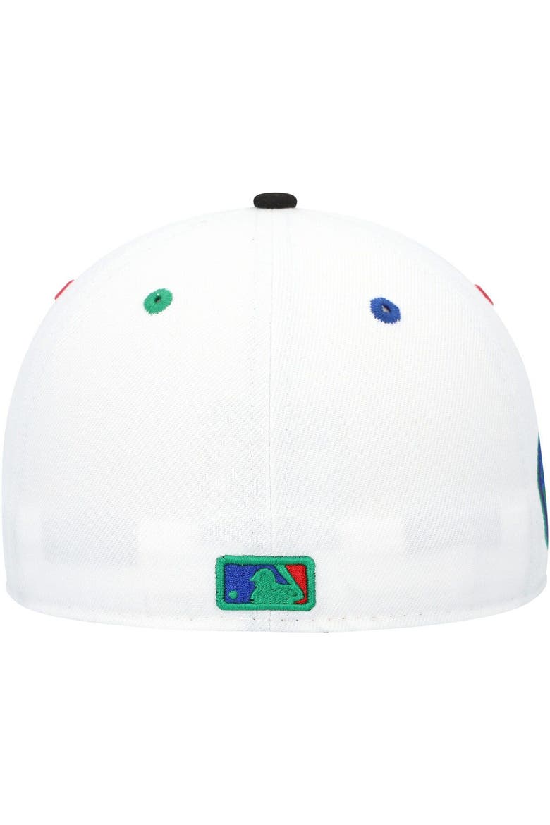 Men's New Era White/Black Baltimore Orioles  Primary Eye 59FIFTY Fitted Hat, Alternate, color, White