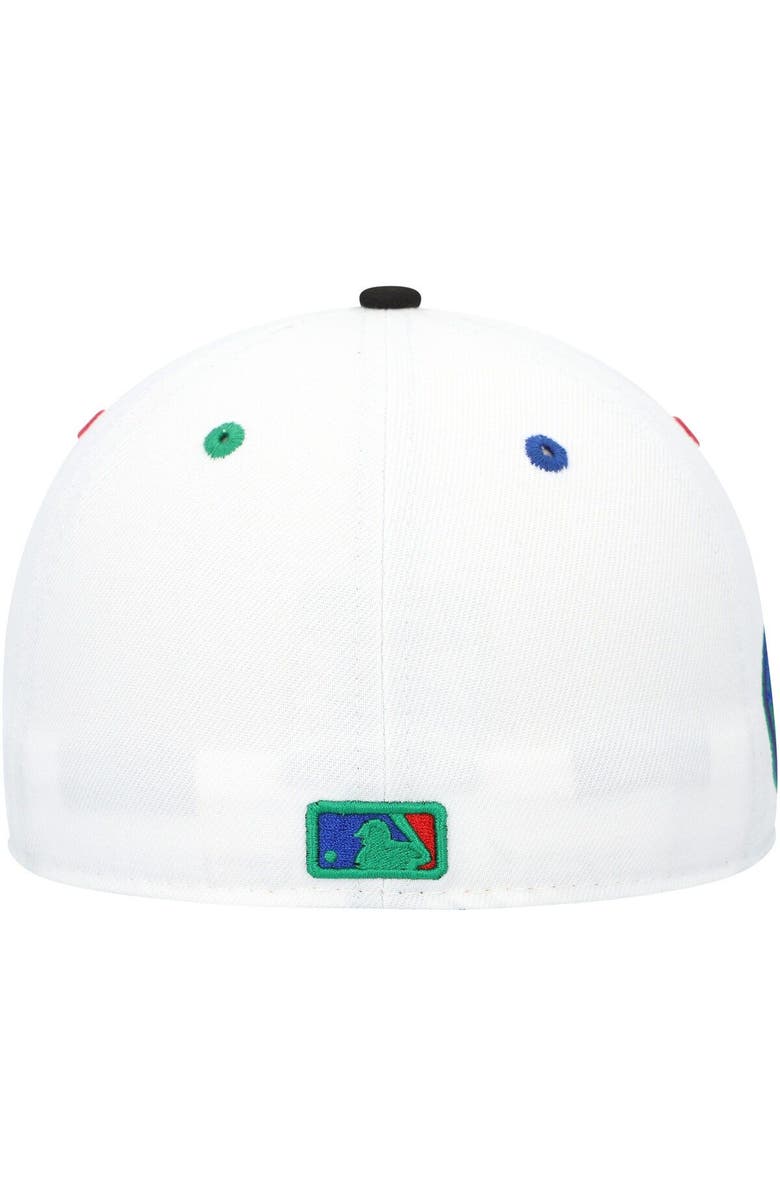 New Era Men's New Era White/Black Baltimore Orioles Primary Eye 59FIFTY Fitted Hat, Alternate, color,