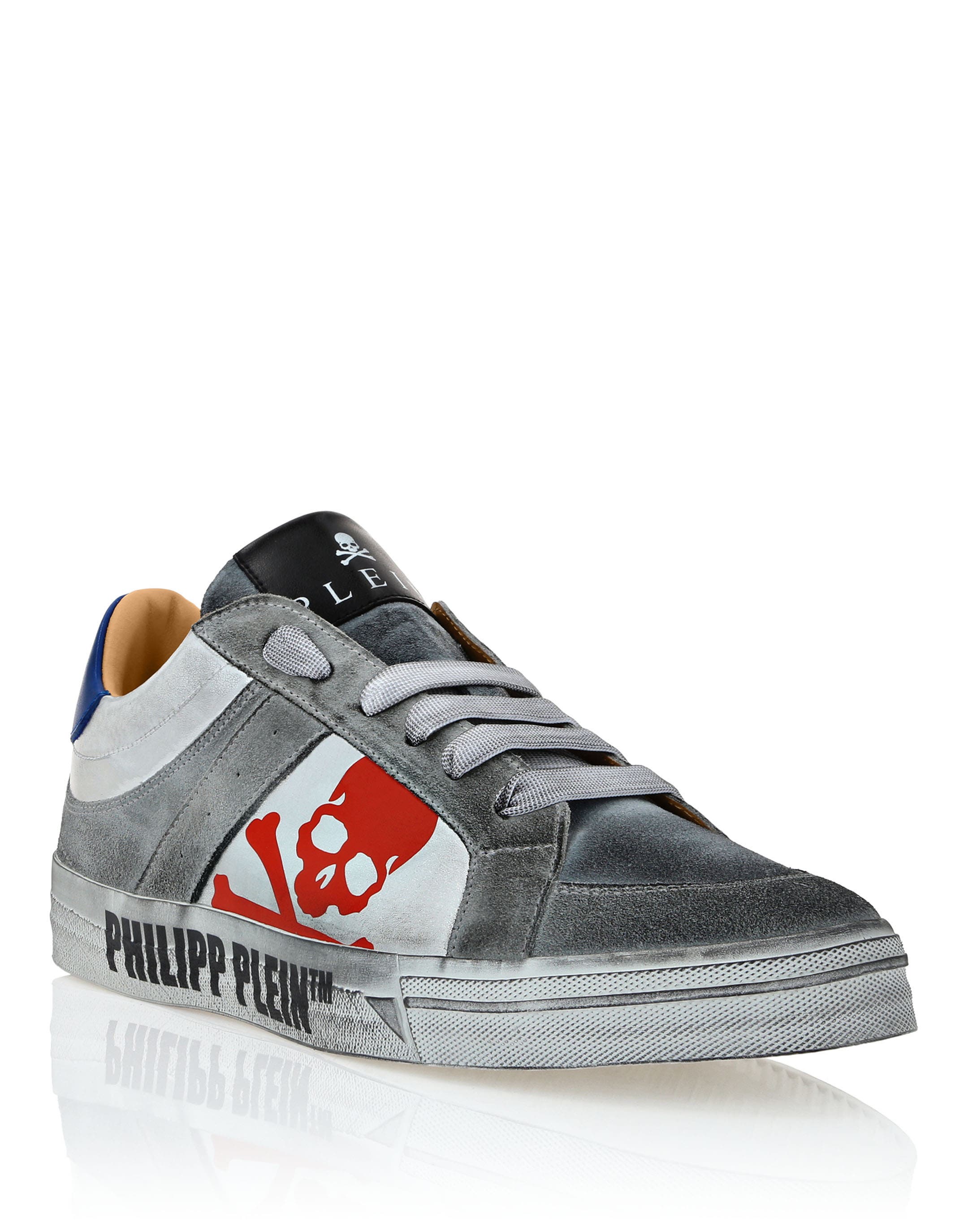 Low-Top Sneakers Retrokickz Unisex, Main, color, Silver