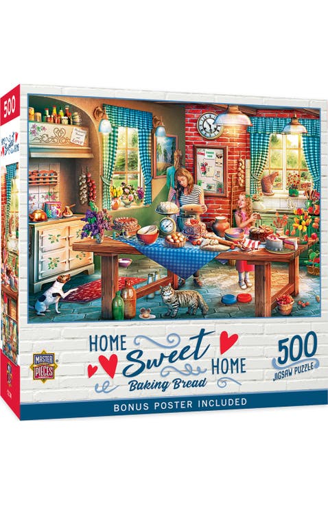 Baking Bread 500 Piece Jigsaw Puzzle