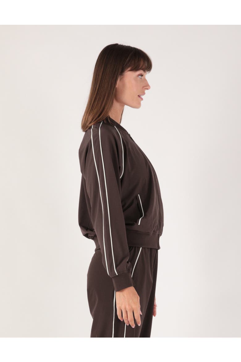 Track Mode Jacket, Alternate, color, Java/White