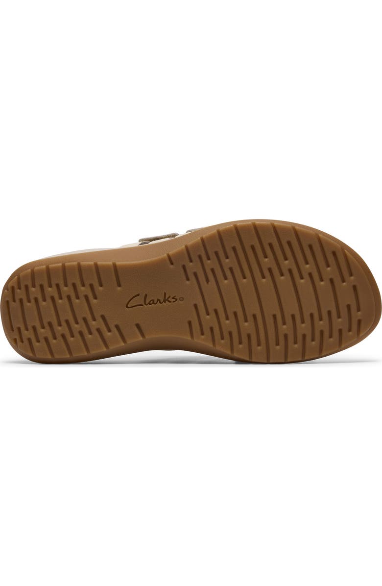 Clarks<sup>®</sup> Maelynn Abby Sandal - Wide Width Available, Alternate, color, Cream Leather