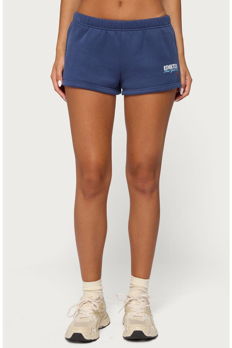 New York Sweat Shorts, Main, color, NAVY
