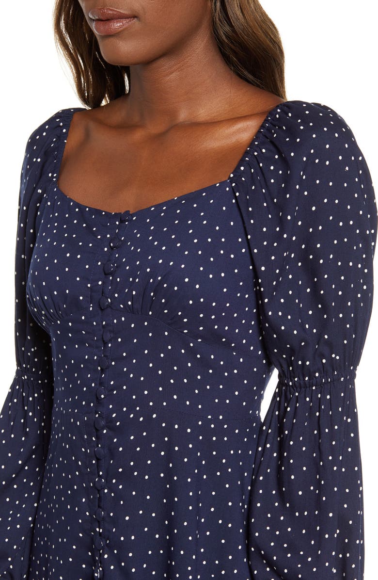 Angie Cinch Long Sleeve Minidress, Alternate, color, 