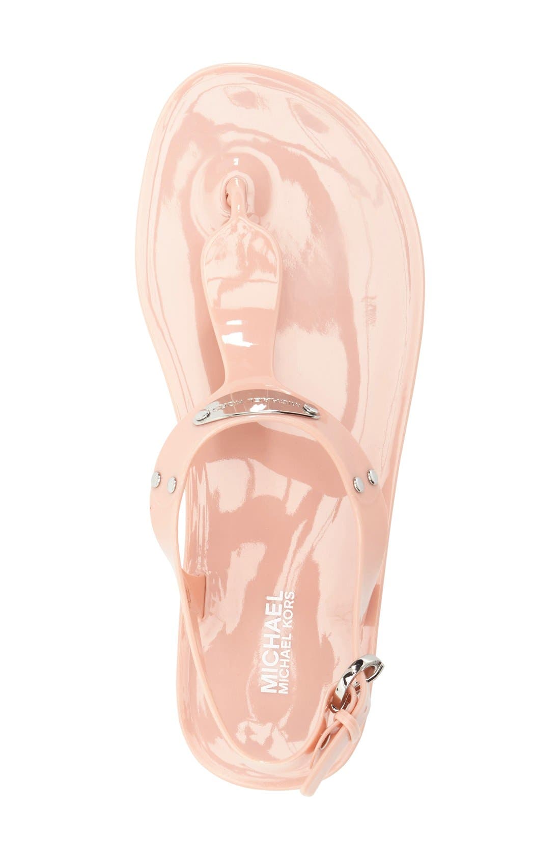 'Plate' Sandal, Alternate, color, PALE PINK