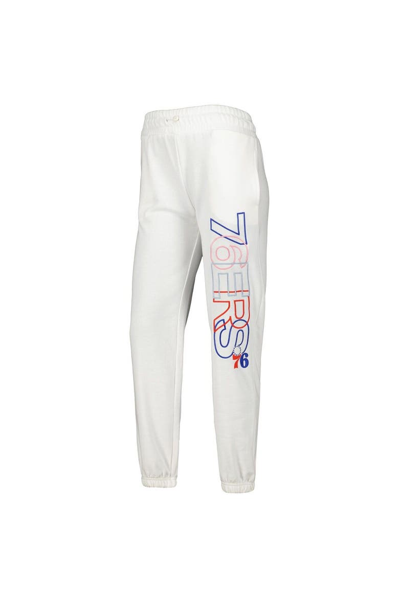 Women's Concepts Sport White Philadelphia 76ers Sunray Pants, Alternate, color, White