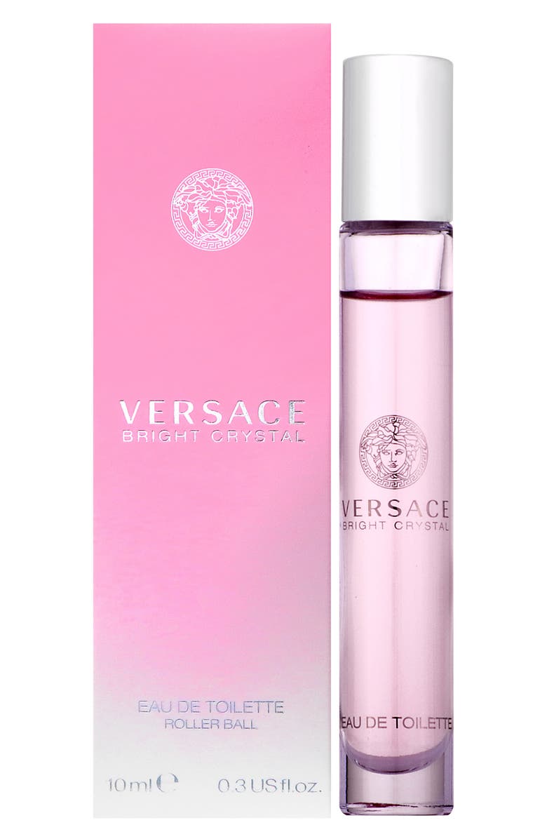Versace Bright Crystal Eau de Toilette Rollerball, Alternate, color,