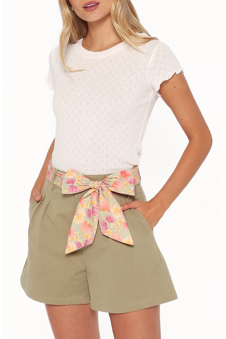 Darla Pointelle Baby Tee, Alternate, color, WHITE