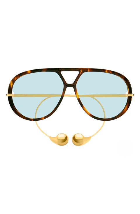 Drop 63mm Aviator Sunglasses