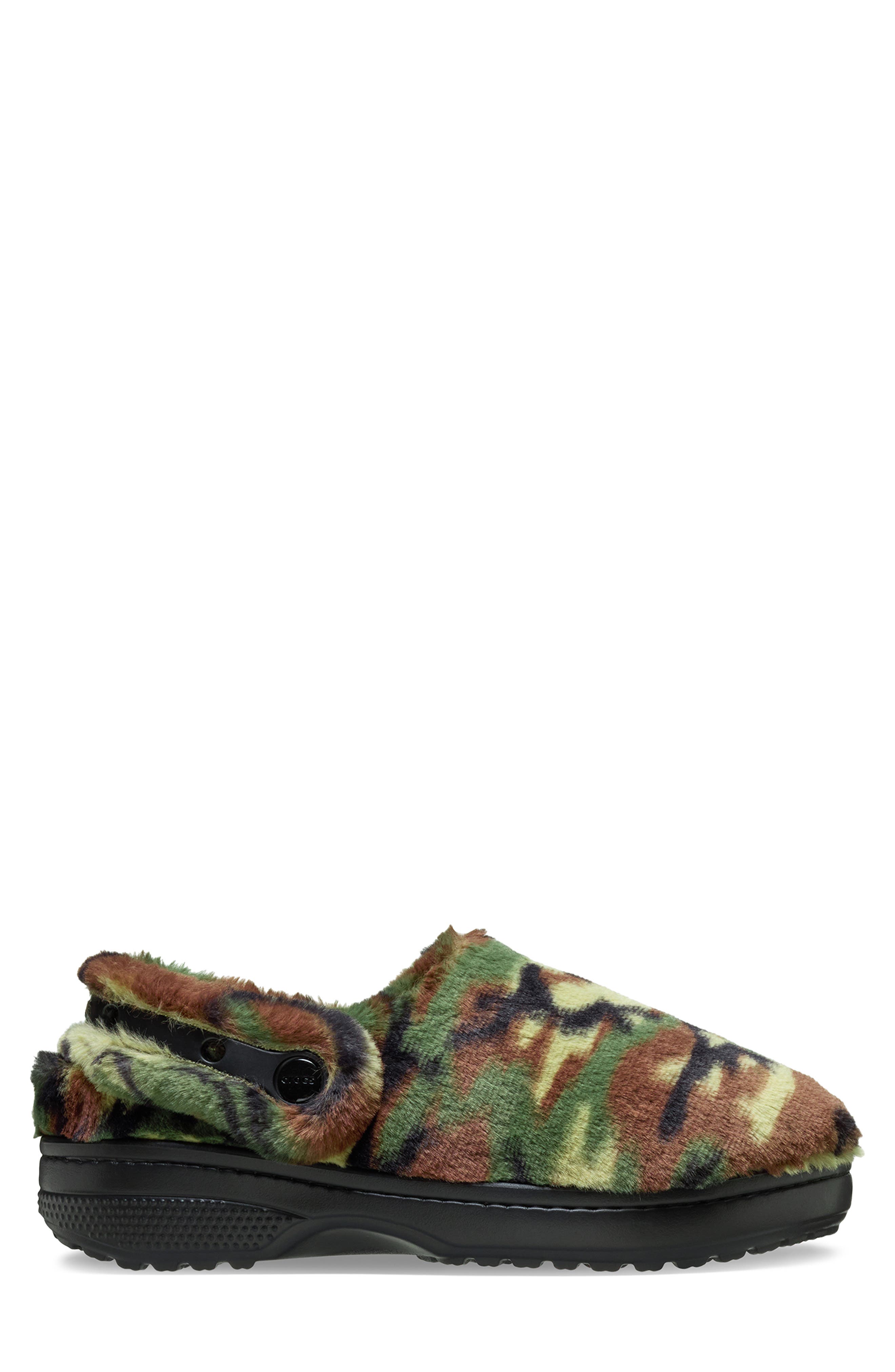 CROCS Classic Unfurgettable Camo Clog, Alternate, color, Army Green Multi