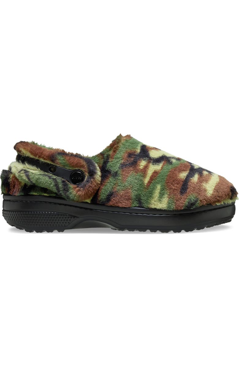 CROCS Classic Unfurgettable Camo Clog, Alternate, color, Army Green Multi