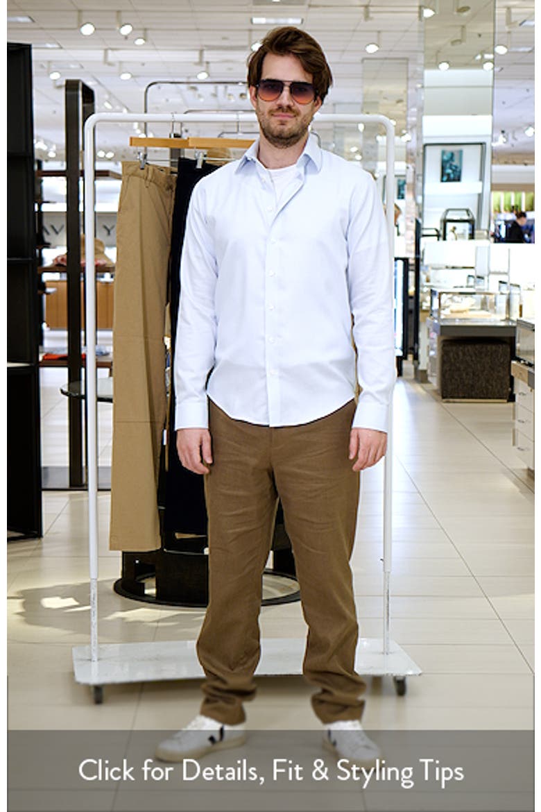 Trim Fit PremiumCotton Dobby Dress Shirt video