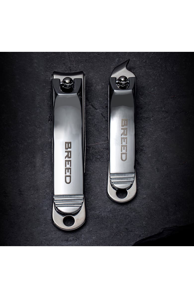 BREED Dagger 2 Piece Surgical Steel Groom Kit, Alternate, color, Black