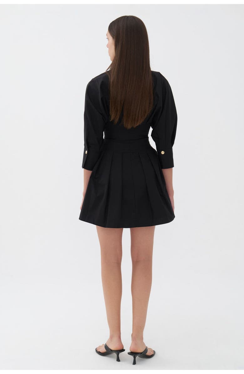 Nocturne Zippered Dress, Alternate, color,