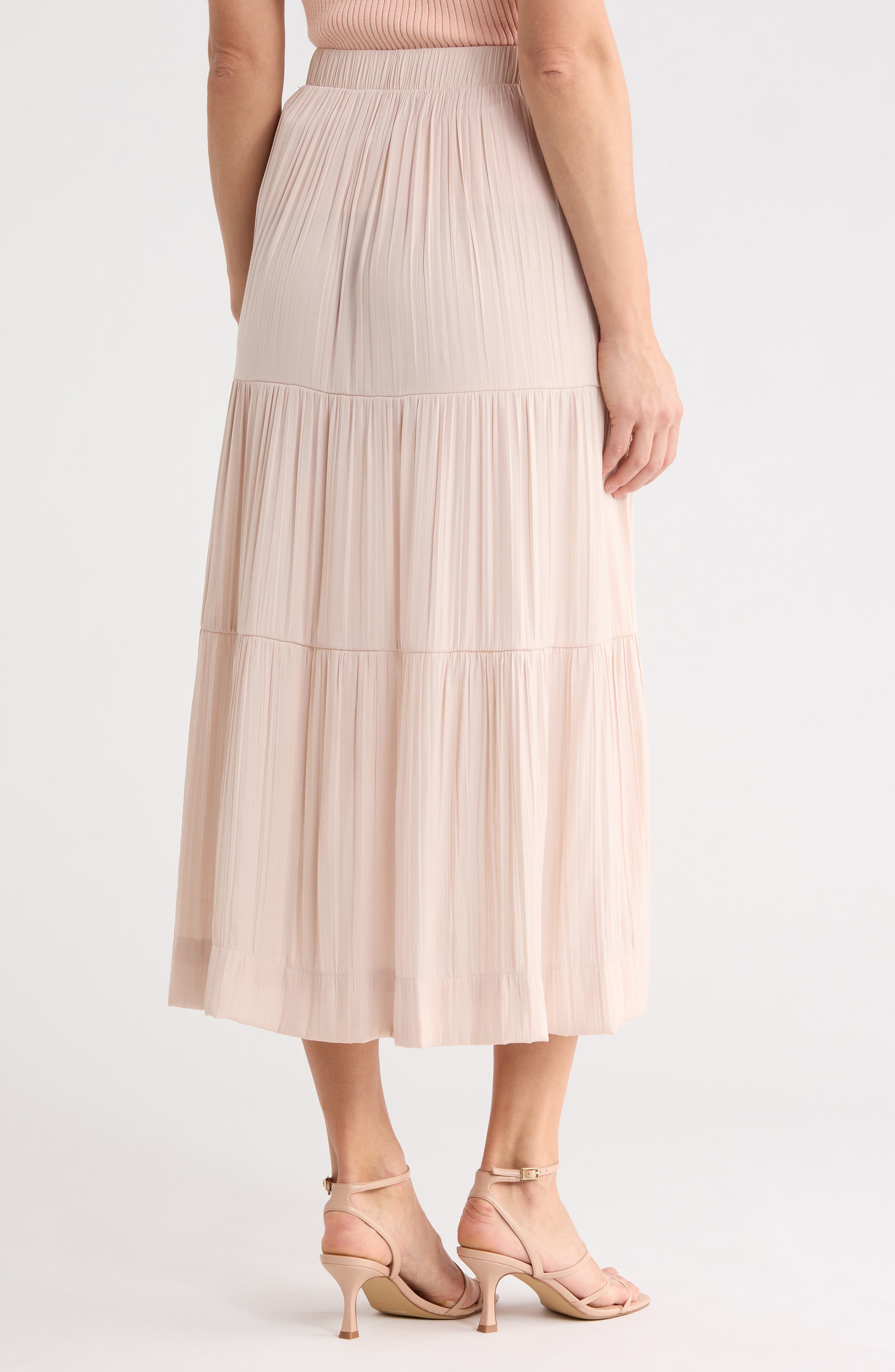 Textured Tiered Skirt - image 2
