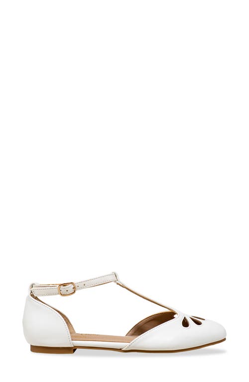 CHASE & CHLOE CHASE AND CHLOE FERGIE T-STRAP BALLERINA FLAT 