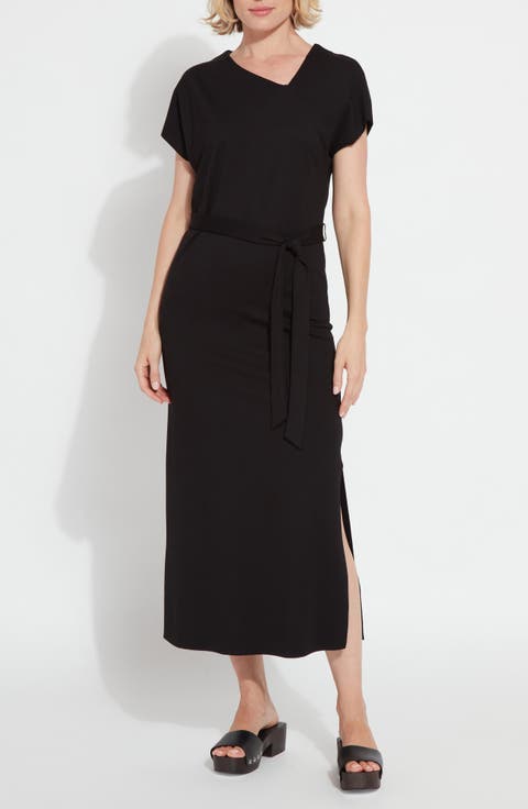 Celeste Asymmetric Midi Dress