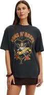 Cotton On Women's The Lcn Music Boxy Graphic Tee