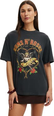 Cotton On Women's The Lcn Music Boxy Graphic Tee