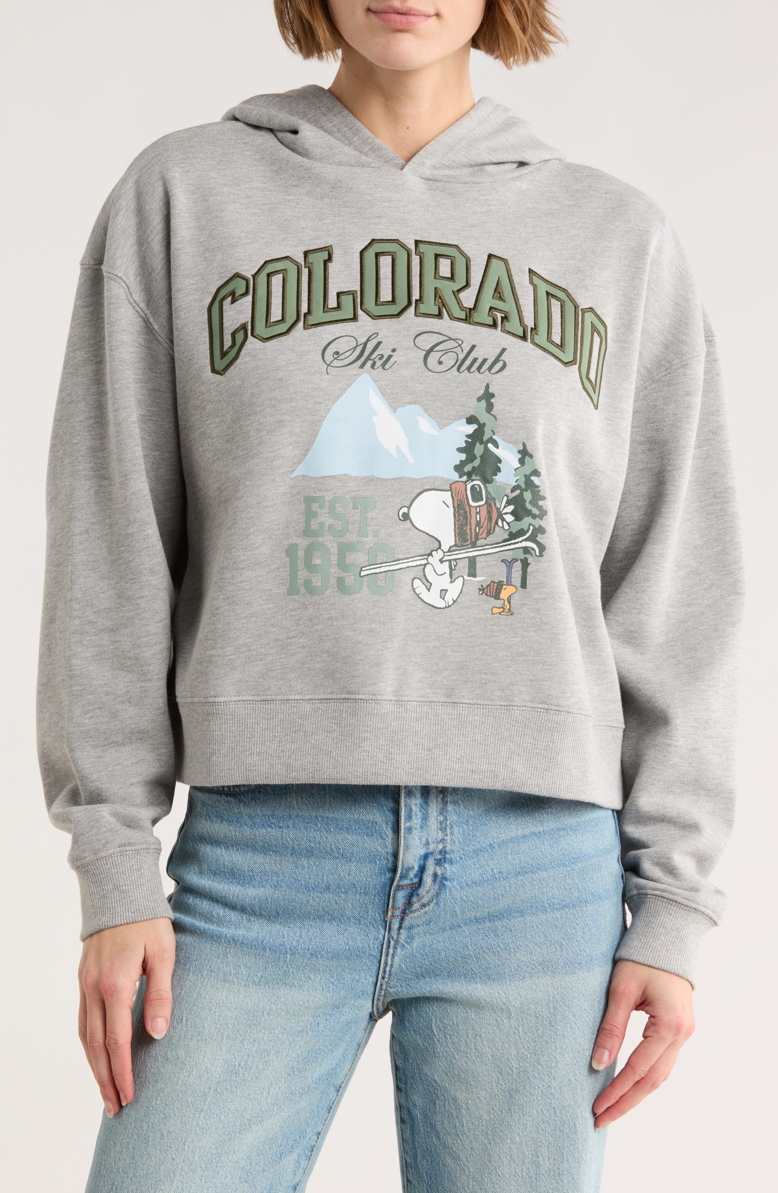Hi Res x Peanuts Colorado Ski Club Graphic Hoodie