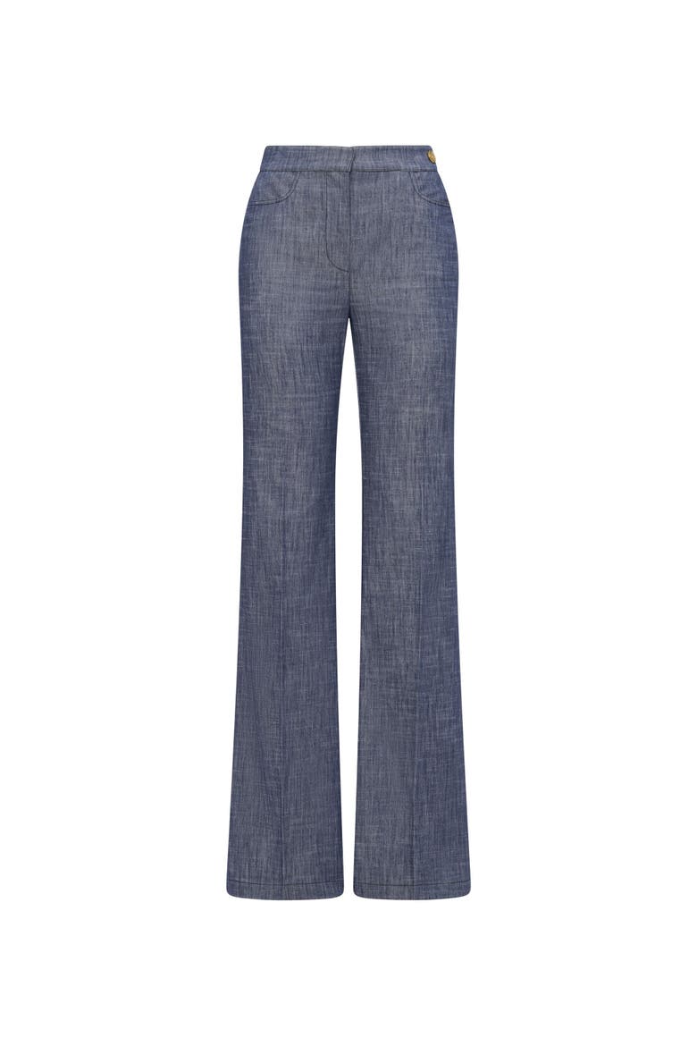 Tonne High rise flared jeans, Main, color, Blue
