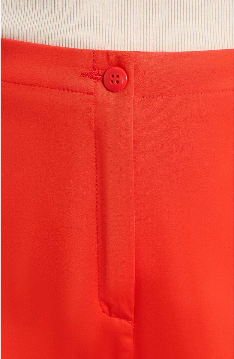 Santorelli ROMA Straight Leg Ankle Pant, Alternate, color, Poppy