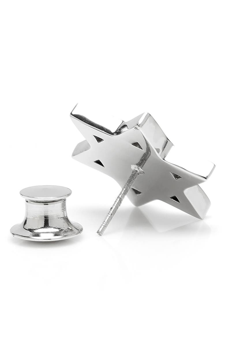 Cufflinks, Inc. Star of David Lapel Pin, Alternate, color, Silver