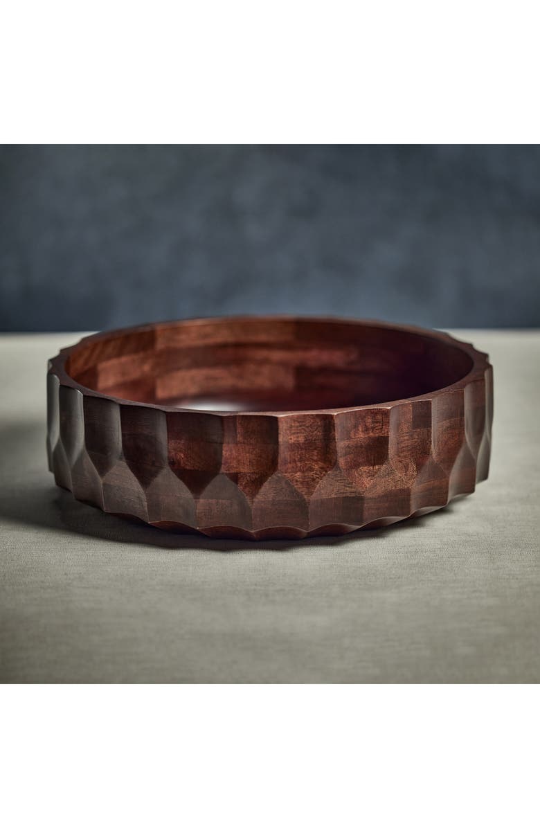 Zodax Carved Mango Wood Bowl, Alternate, color, 