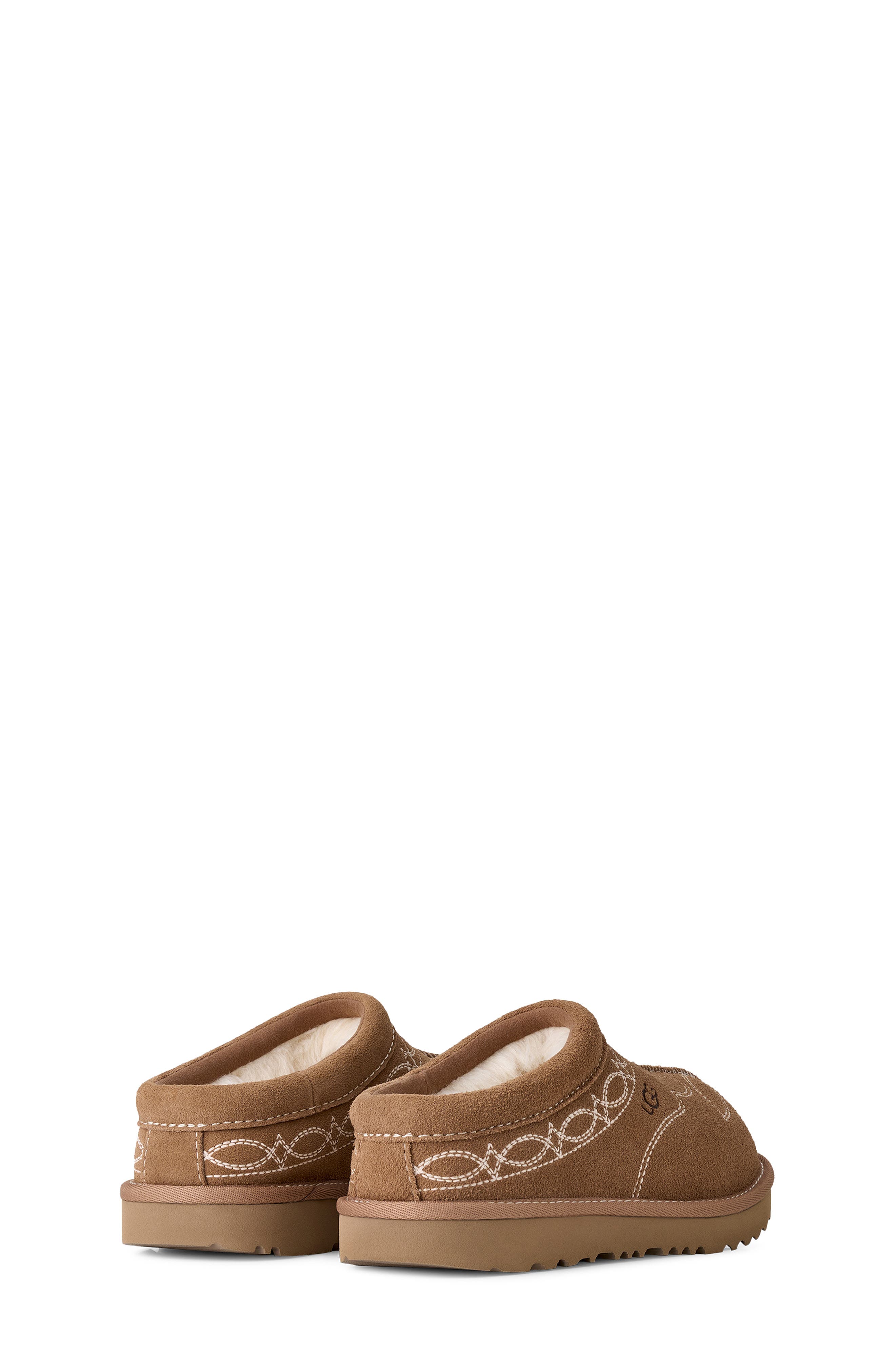 Kids' Tasman II Western Slipper, Alternate, color, CHESTNUT
