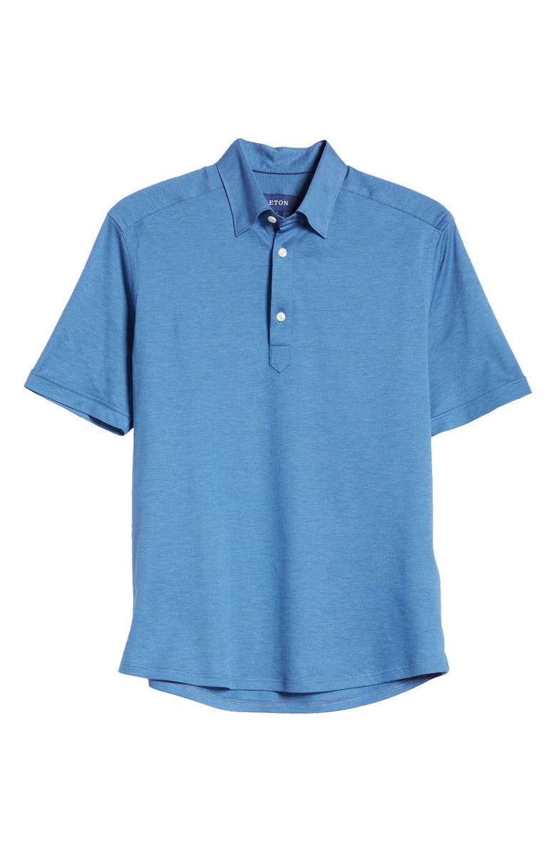 Eton Soft Casual Line Slim Fit Piqué Polo Shirt, Alternate, color,