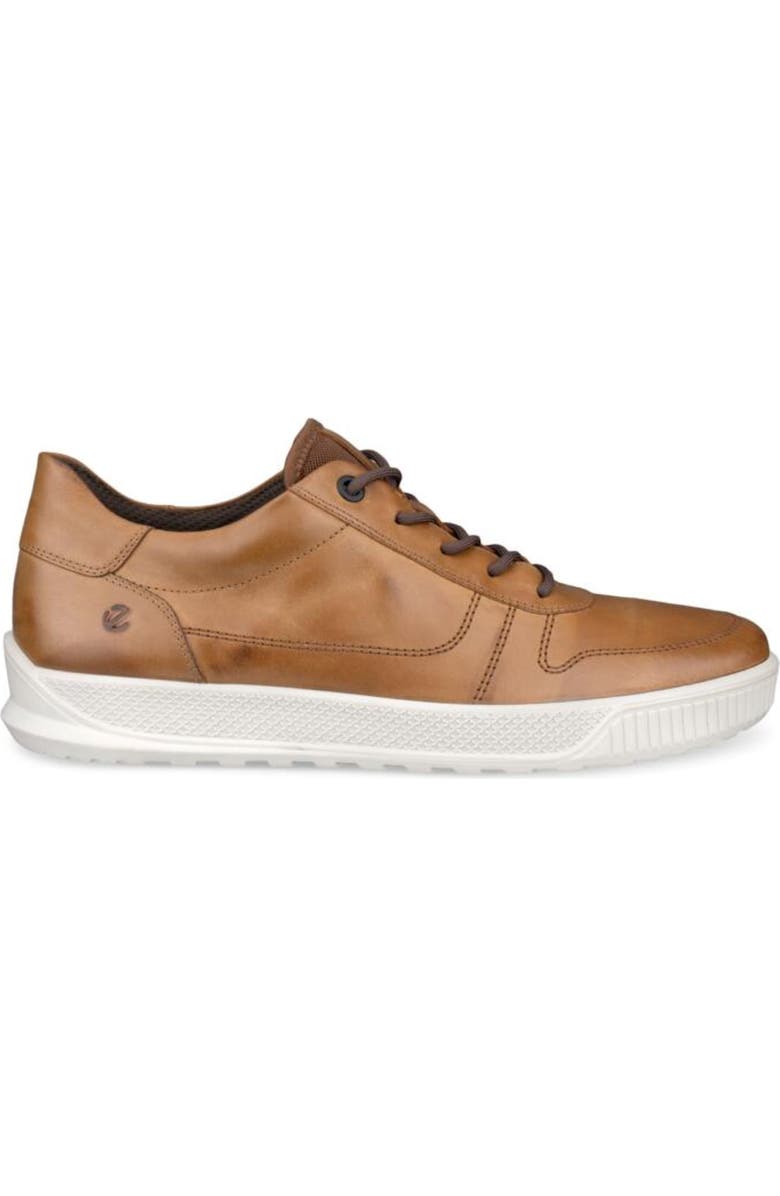 ECCO Byway Camel Leather Sneaker, Alternate, color,