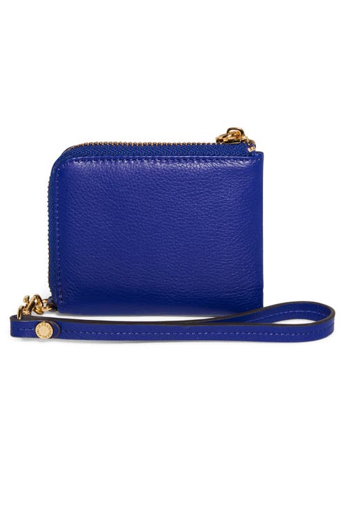 Aimee Kestenberg Ava Leather Wristlet Wallet In Midnight Blue