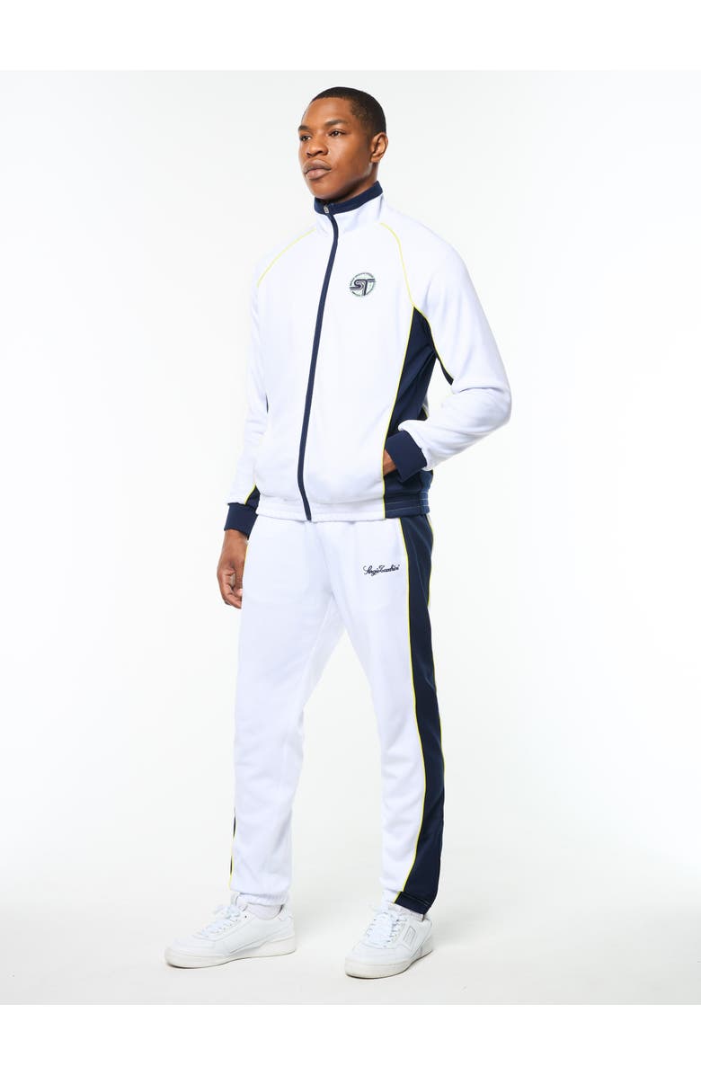 Sergio Tacchini Corsa Track Jacket, Alternate, color, Brilliant White