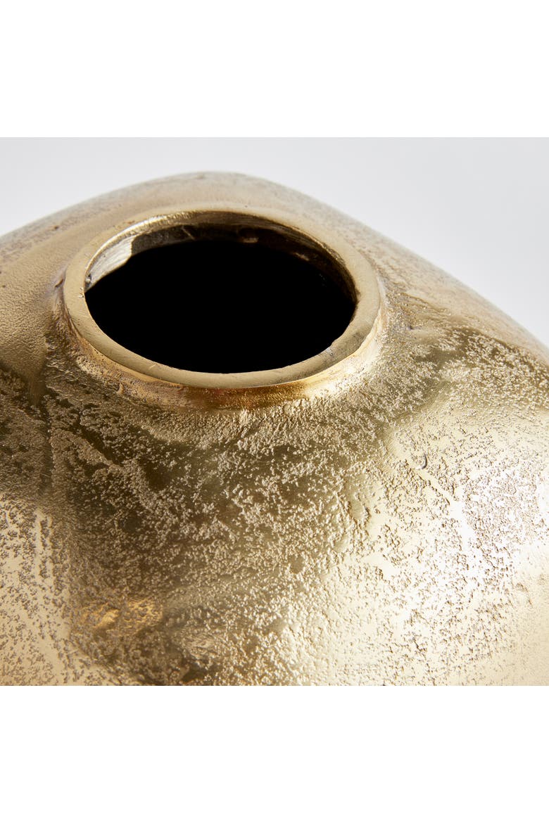 Asha Vase, Alternate, color, Gold