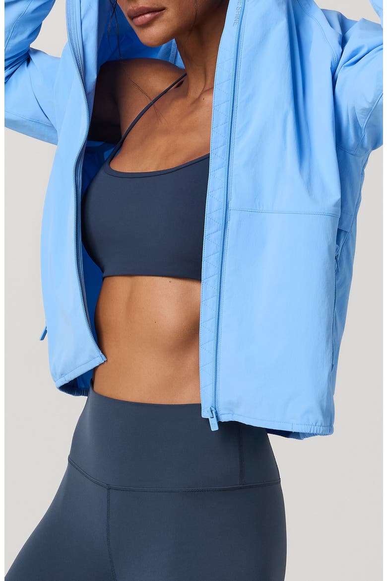 Renew Water Repellent Hooded Jacket, Alternate, color, OASIS BLUE