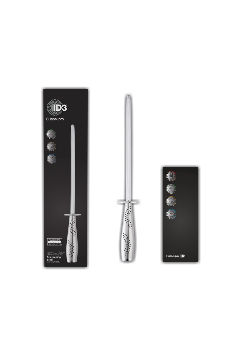 Cuisine::pro<sup>®</sup> iD3<sup>®</sup> 8in Sharpening Steel, Alternate, color, Silver