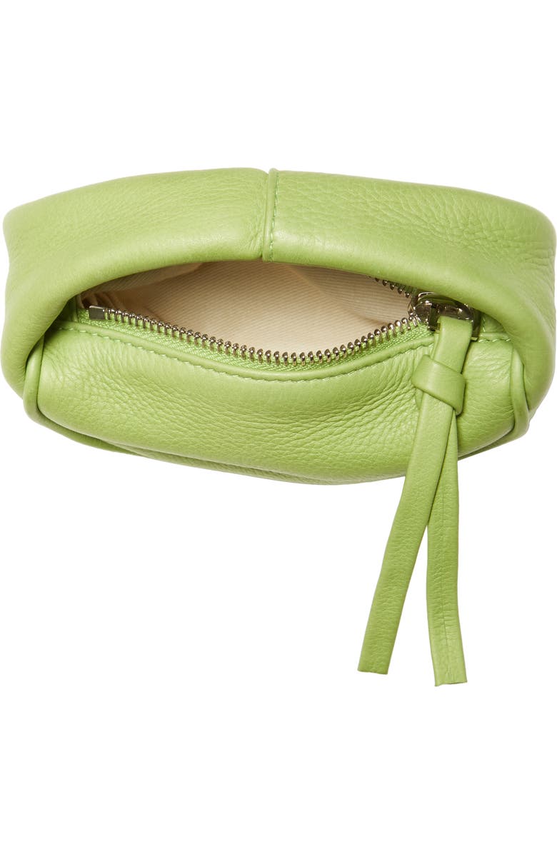 By Far Micro Cush Leather Top Handle Bag, Alternate, color,