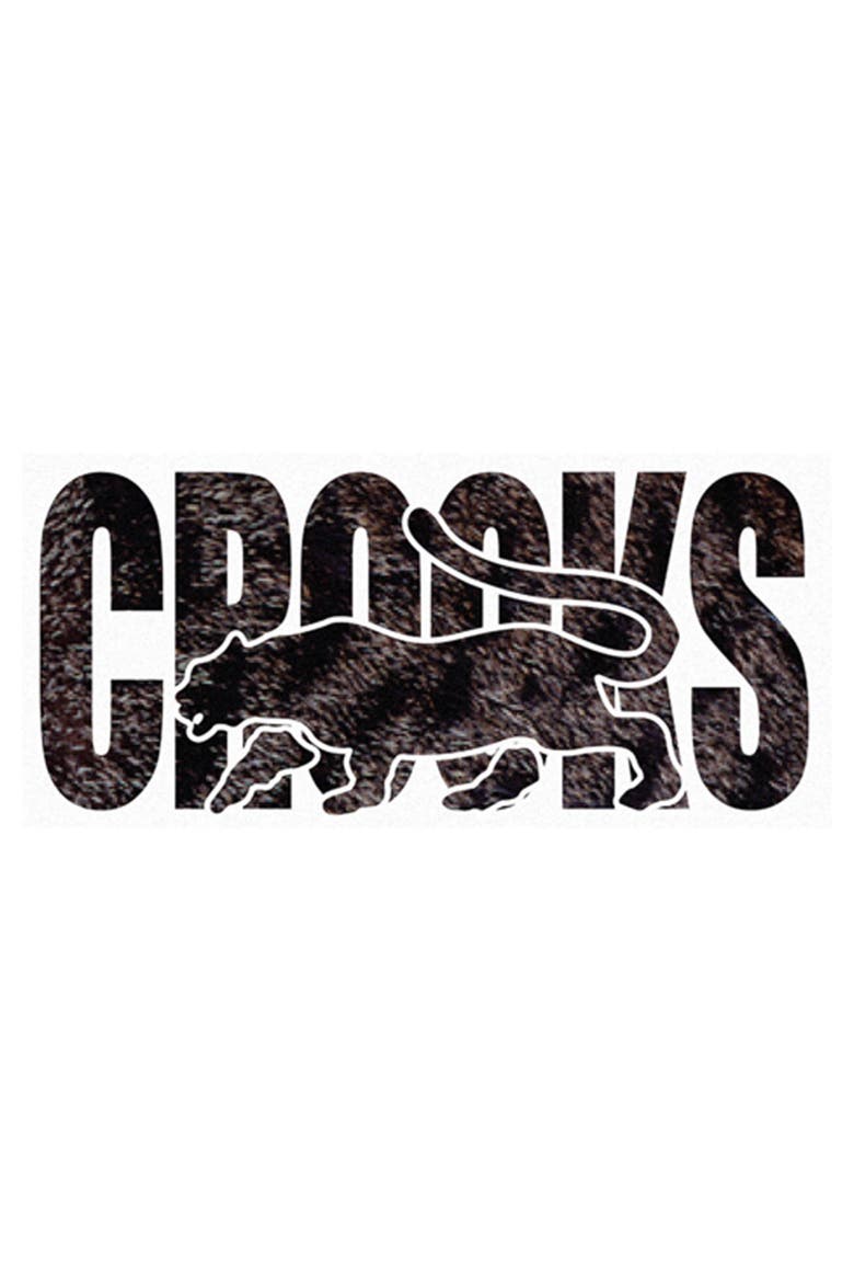 Men's Crooks & Castles Tiger Fur White Print  Graphic T-Shirt, Alternate, color, White