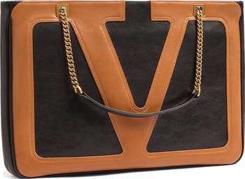 Valentino Garavani Medium Viva Superstar Leather Shopper