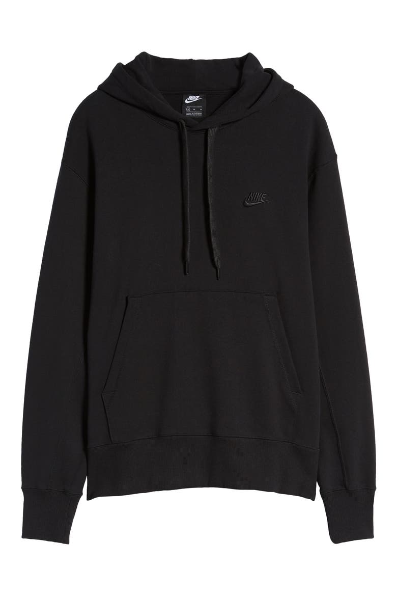 Sportswear Oversize Hooded Sweatshirt, Alternate, color, BLACK/ OFF NOIR