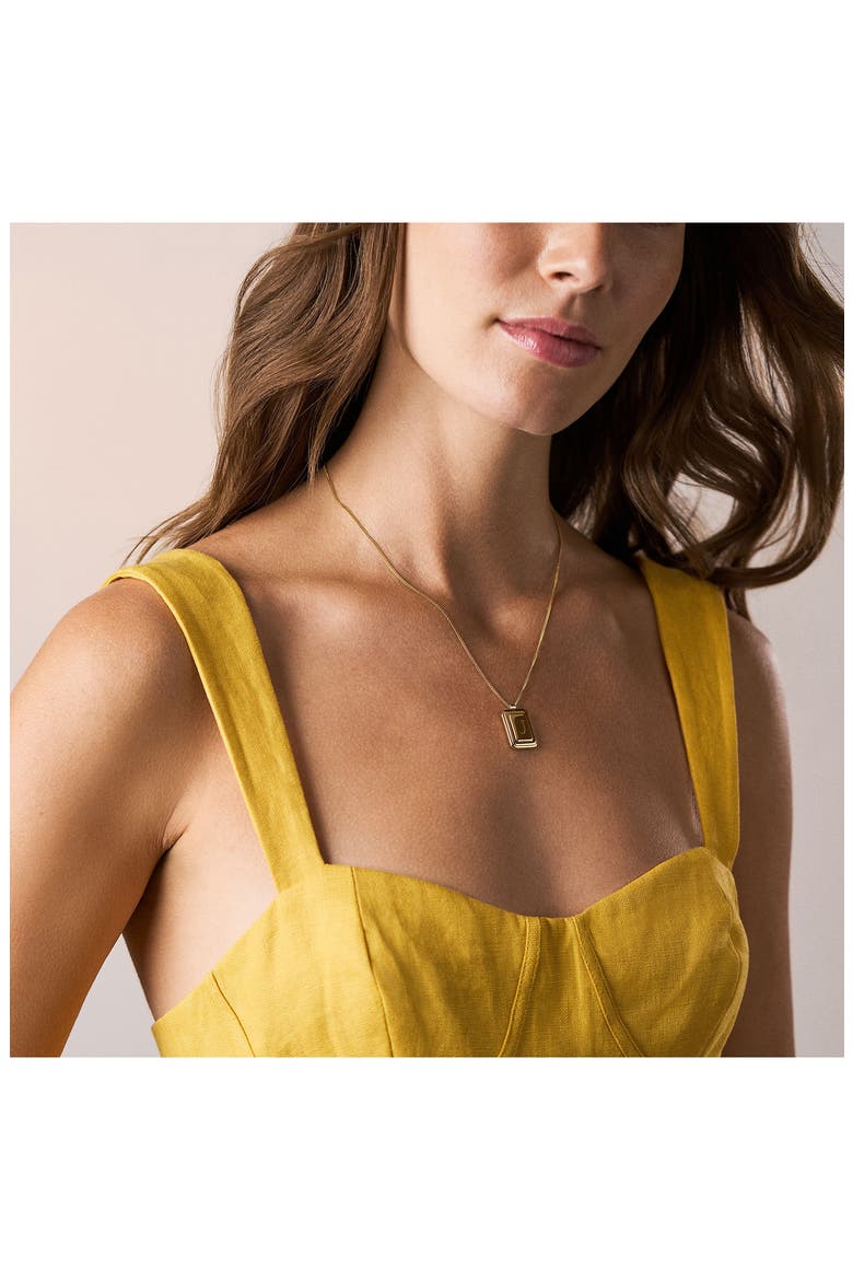 Raquel Pendant Necklace, Alternate, color, GOLD