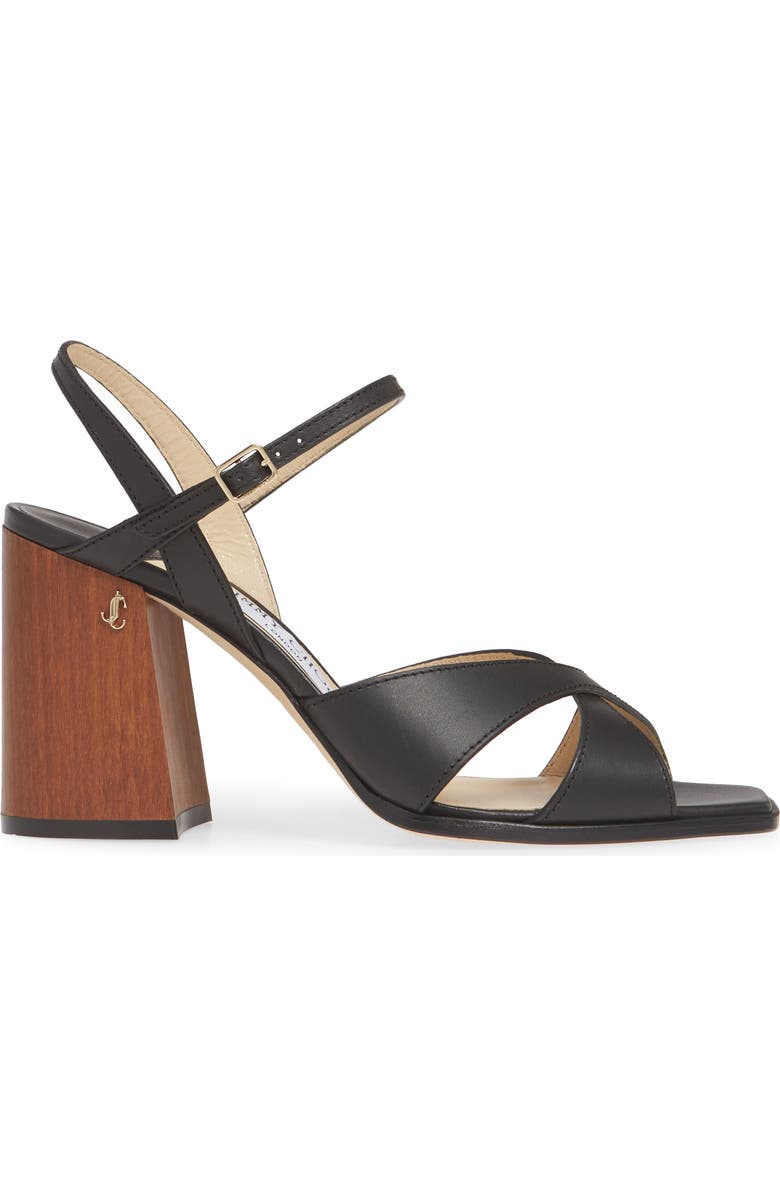 Jimmy Choo Joya Leather Sandal, Alternate, color,