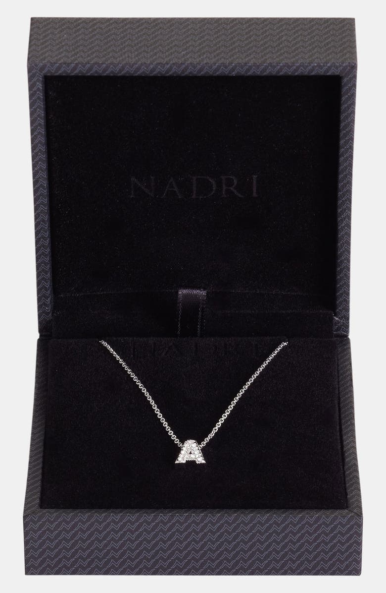Nadri Boxed Initial Pendant Necklace, Alternate, color,