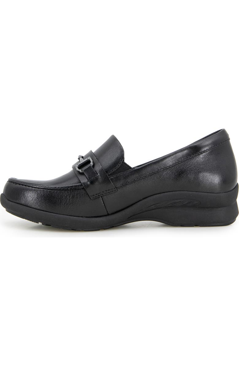 Jambu Tabitha Casual Slip-On Loafer, Alternate, color, Black Leather