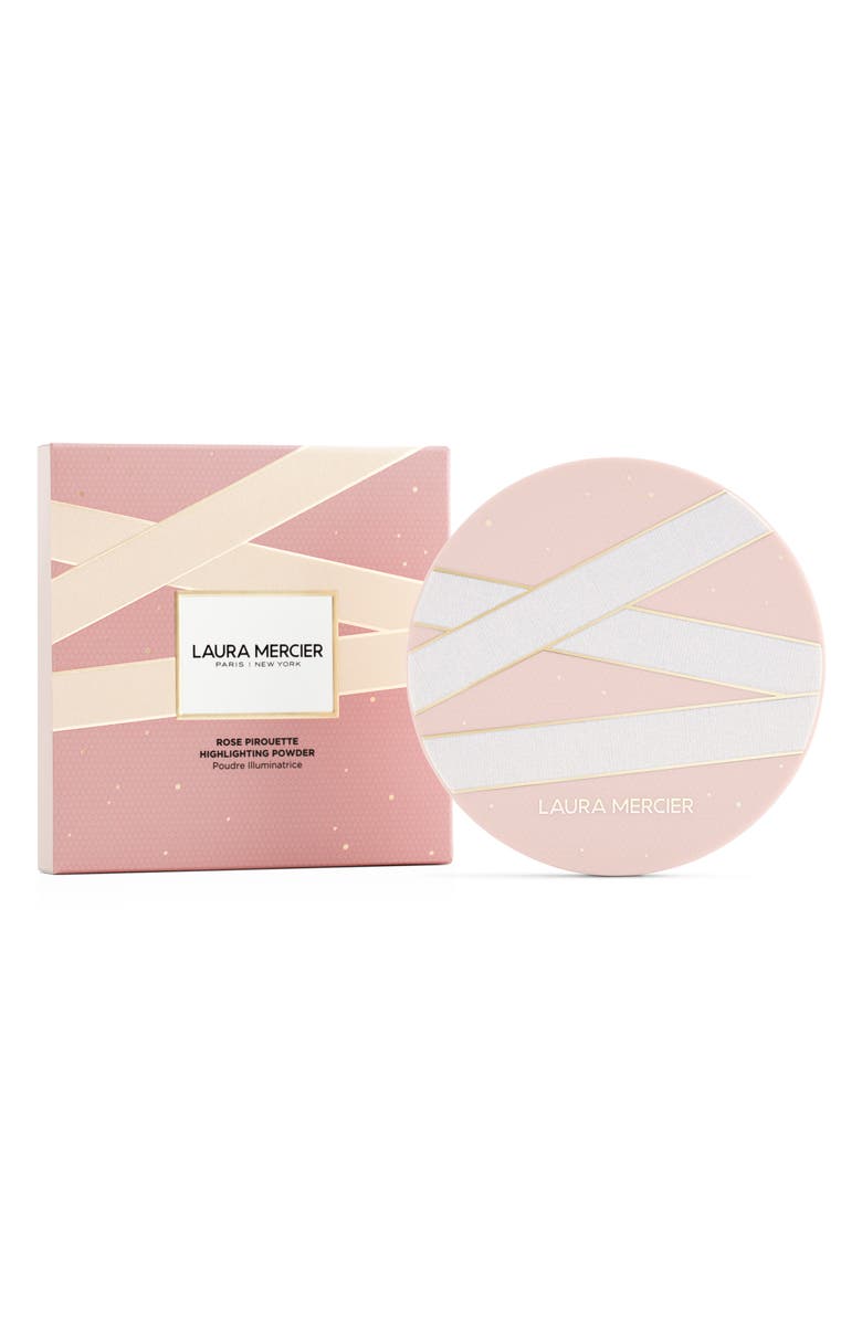 Laura Mercier Jumbo Size Rose Pirouette Illuminator Pressed Powder, Alternate, color, 