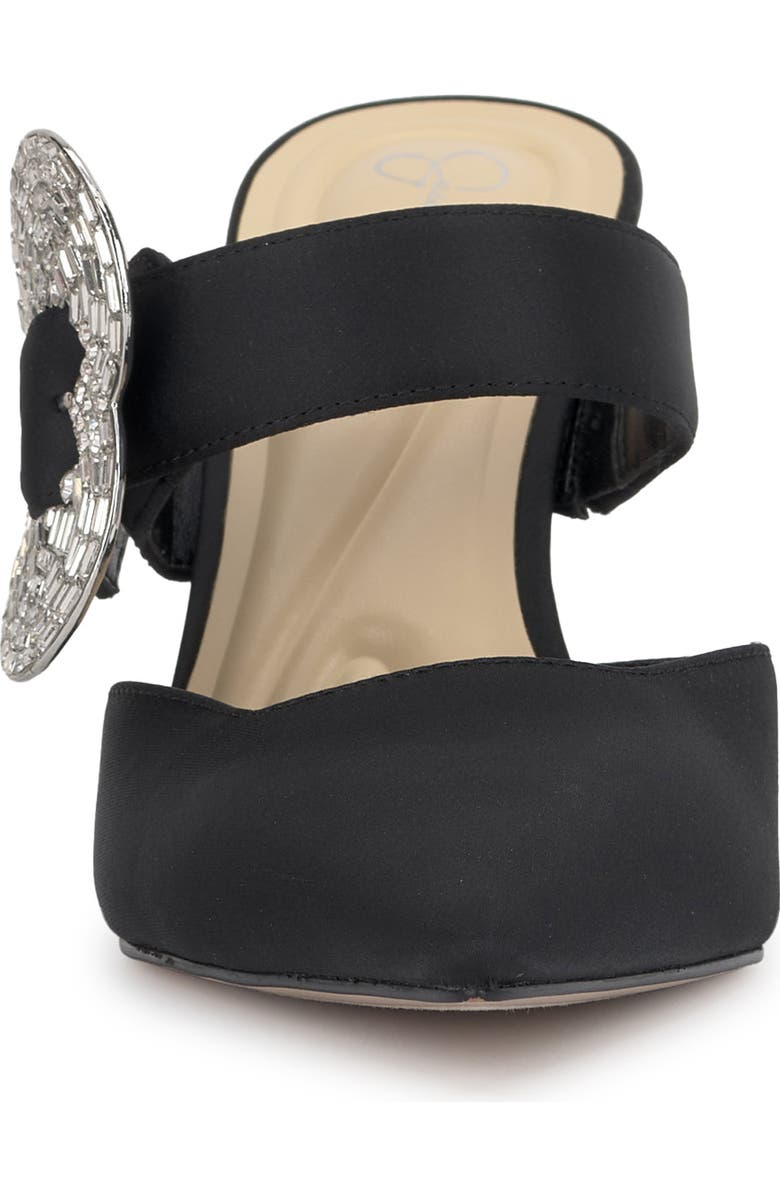 Jessica Simpson Favica Embellished Satin Slide Mule, Alternate, color,